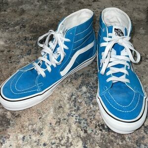 Vans Sk8-hi bright blue shoes